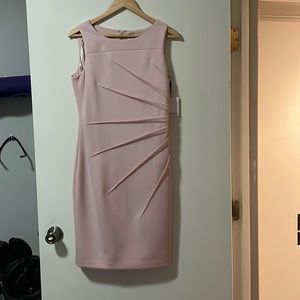 NWT Calvin Klein Sheath Dress - size 10 - blush